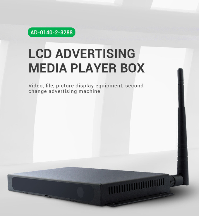 Коробка медиа-проигрывателя EDP LVDS HD андроида MPEG-4 для рекламировать машину 0
