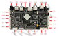 Rk3566 Embedded Arm Board WIFI BT LAN 4G POE Arm Рекламный щит USB UART RTC G-Sensor