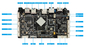 Доска Rockchip развития RK3566 промышленная врезанная PCBA 6 андроид 11 Mainboard ядра