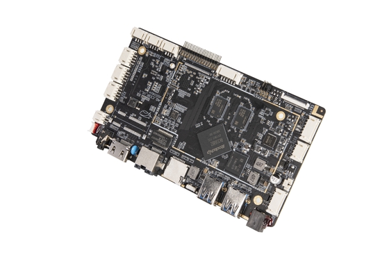 Материнская плата медиа-проигрывателя доски WIFI BT 4G PCIE развития андроида RK3568 USB3.0 I2C