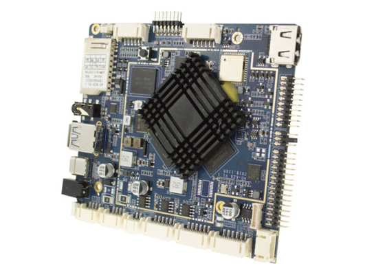 Небольшая доска RK3399 PCB андроида размера 4K UHD для медиа-проигрывателя дисплея Signage цифров