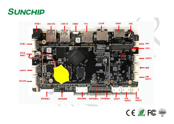 Разрешение 1920x1080P RK3568 доски мини PCIE UART РУКИ андроида 11 врезанное от Sunchip
