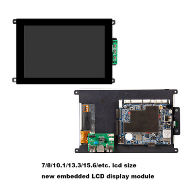 8 дюймовый LCD сенсорный интерактивный дисплей Android встроенная плата с несколькими сетевыми интерфейсами и Ethernet