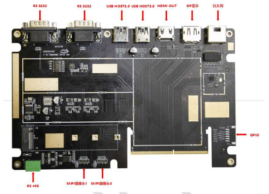 Rockchip Industrial Embedded Android Board RK3588 Восьмиядерный 8K для киоска