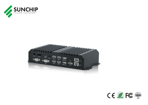 RK3588 CPU Edge Computing Device Metal Media Player с опциональным POE GPS для промышленного устройства ИИ