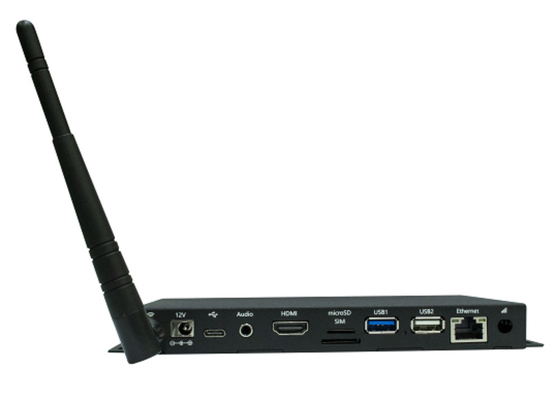 Поддержка сети 1000M с поддержкой цифровых вывесок Android Playback Box с дистанционным управлением