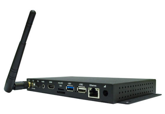 Сигнальный проигрыватель Full Black High-Performance Kiosk Processor и 4K Media Player RK3288 Четырехъядерный