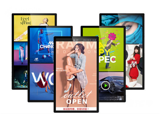 Облепительный корпус 21,5 дюйма Android All-in-one LCD Интерактивная цифровая вывеска с сенсорным питанием