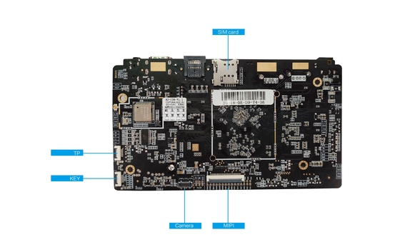 AD-C36 Четырехъядерная Android материнская плата Встроенная ARM-карта для RK3566 Процессор HD Дисплей 4G LTE WIFI/BT G-сенсор RTC Touch USB UART