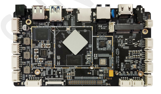 RK3566 RK3568 Четырехъядерная встроенная плата LVDS EDP 4G LTE Ethernet Android Материнская плата для цифровой сигнализации LCD