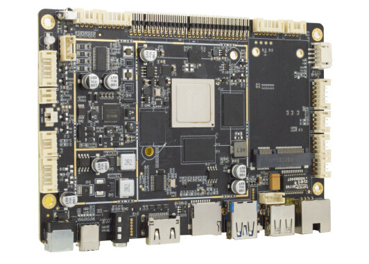 RK3399 Шестиядерная промышленная плата ARM 4+32GB Android 10 ОС используется для коммерческого LCD-дисплея
