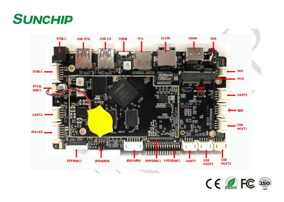 Высокопроизводительная встроенная плата ARM с Rockchip RK3568 и Android 11 для промышленного медицинского и образовательного оборудования