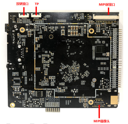 Встроенная плата ARM для интеллектуального промышленного управления RK3566 Четырехъядерный процессор Android 11 Система многоэкранных интерфейсов